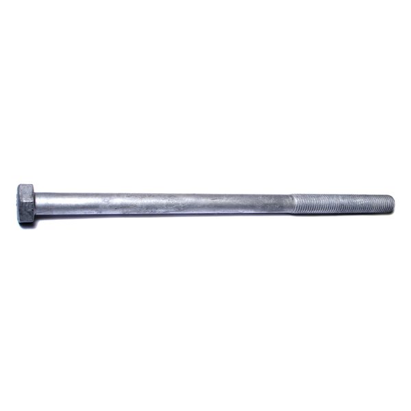 Midwest Fastener 3/4"-10 Hex Head Cap Screw, Hot Dipped Galvanized Steel, 14 in L, 10 PK 05457